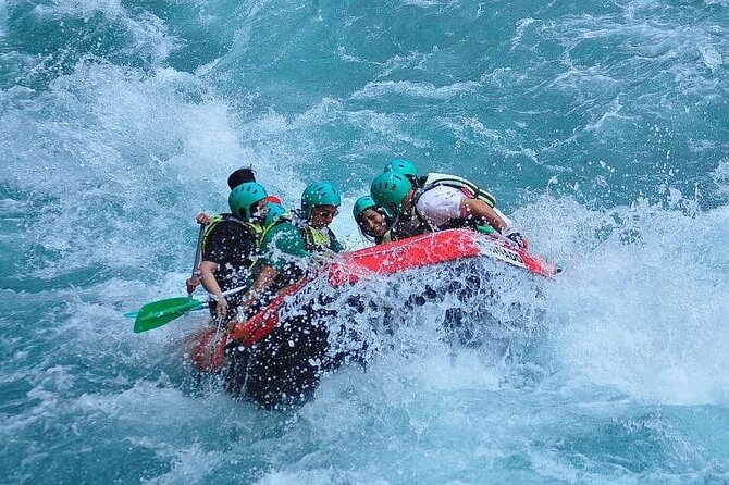 Kemer Rafting, Jeep Safari, Zipline, Buggy Safari Combo Tour - Ziplining over the canyon