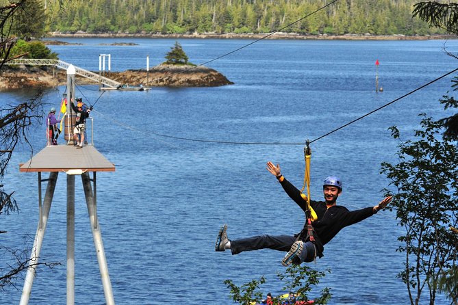 Ketchikan Shore Excursion: Rainforest Canopy Ropes and Zipline Adventure Park - Entering a 650-year-old cedar grove