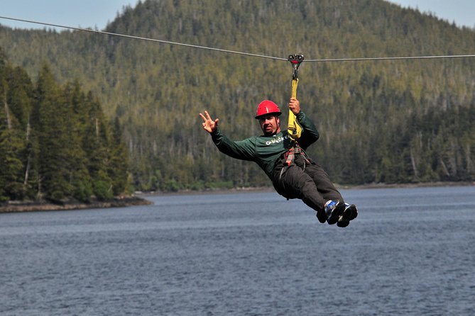 Ketchikan Shore Excursion: Rainforest Canopy Ropes and Zipline Adventure Park - Seven ziplines through the tree canopy