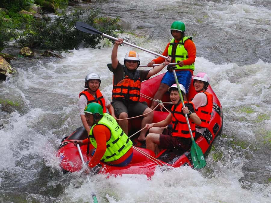 Khao Lak: Rafting, ZipLine, Lunch Buffet ,ATV Options Trip - ATV riding on a controlled route