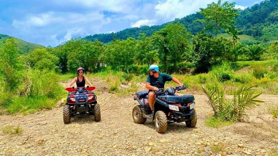 Khao Lak: Rafting, ZipLine, Lunch Buffet ,ATV Options Trip - The ride from Khao Lak to Song Phraek