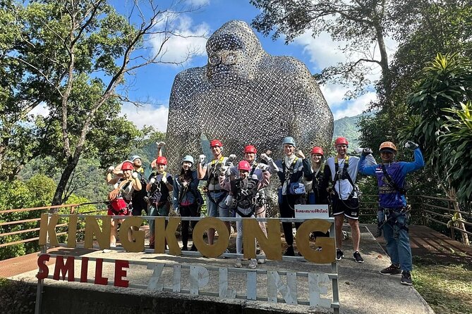 Kingkong Smile Zipline - Longest Highest Zipline in Chiang Mai - What the three-hour course actually involves