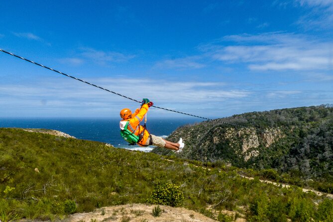Knysna Ziplines Tour - The setting at Kranshoek makes the ride