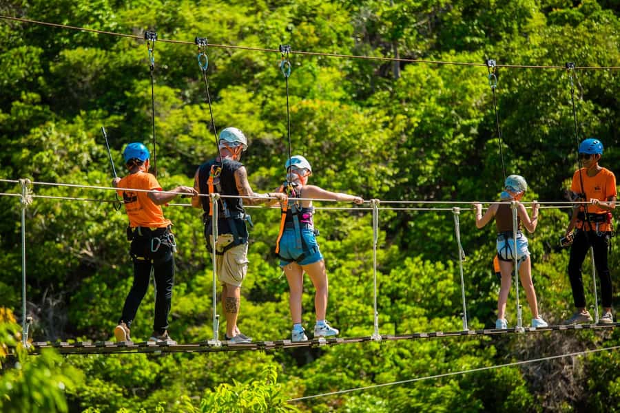 Ko Pha Ngan: Sky-High Zipline & Wang Sai Waterfall Views - Choosing the right package