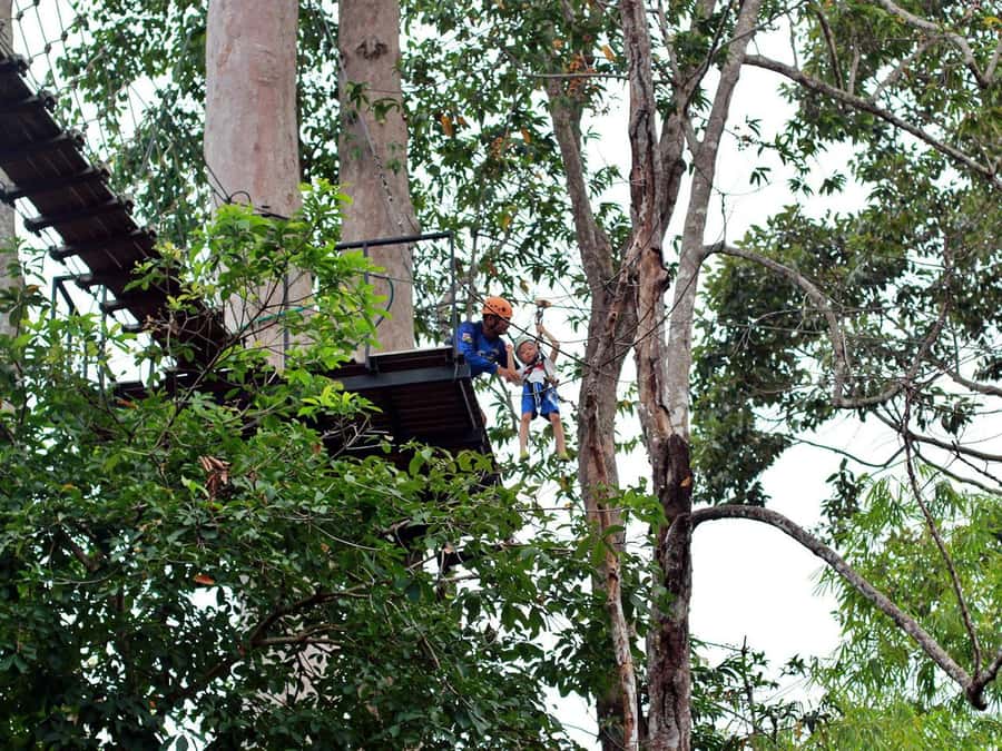 Koh Samui: Panoramic Zipline Experience at Samui Zipline - The extra challenges beyond ordinary ziplining