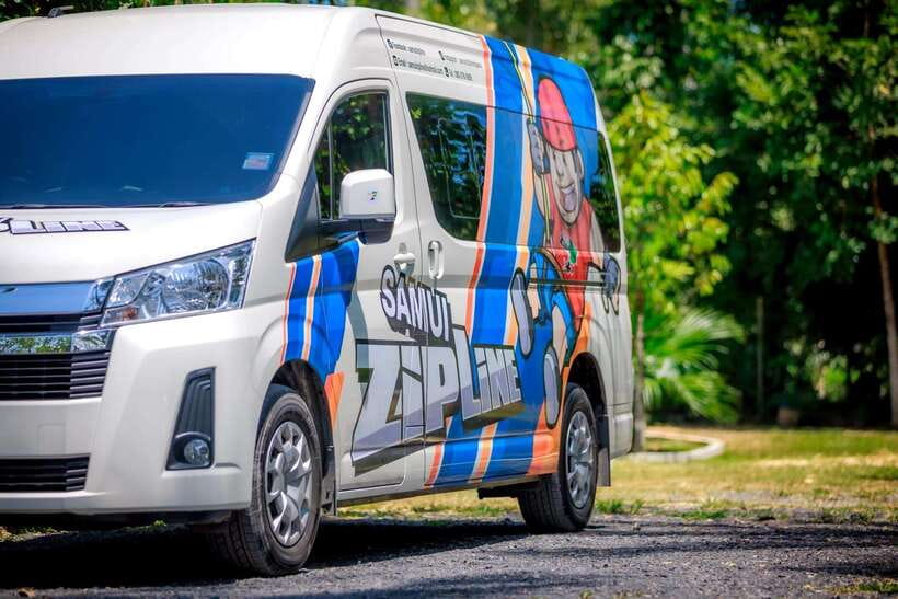 Koh Samui: Samui Zipline Adventure with Transfer service - Check-in and safety training come first