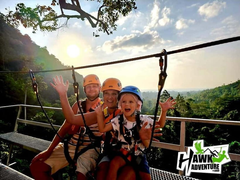 Koh Samui: Zipline Adventure with Hotel Transfer - The 20-meter and 30-meter abseils