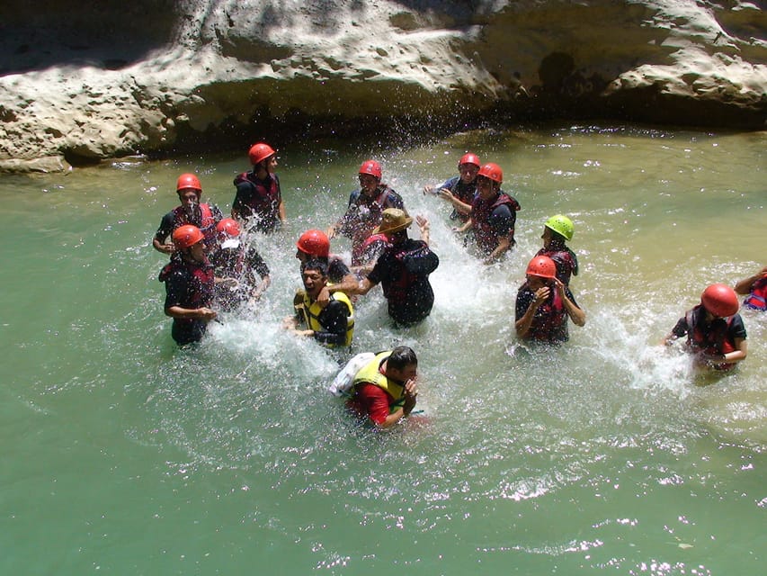 Köprülü Canyon Adventure, Rafting, Zipline, Canyoning 3 in 1 - Canyoning near Gutter Bridge and ancient ruins