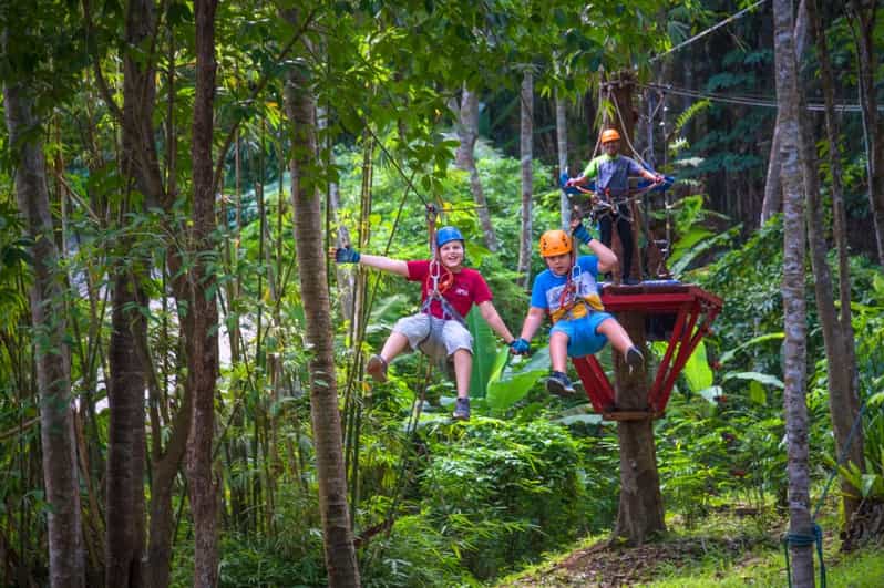Krabi: Ultimate Zipline Games Challenge - Choosing Between 20 Easy Games and 29 Harder Ones