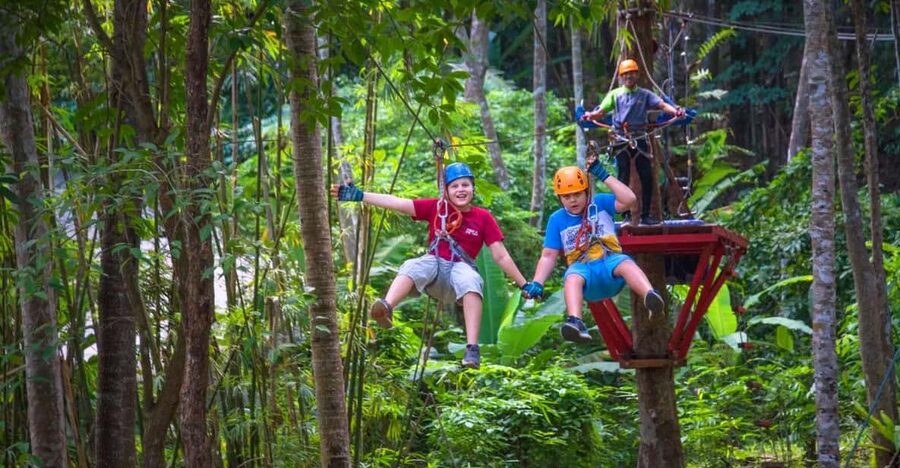 Krabi: Ultimate Zipline Games Challenge - The Safety Briefing Comes Before the Fun