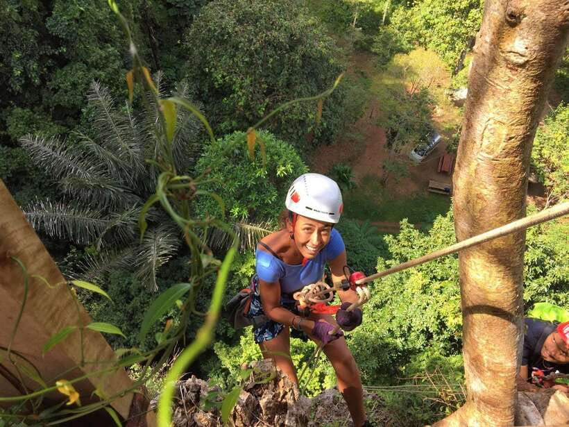 Krabi: Ziplining with Abseiling and Rock Climbing Options - What the Full-Day Program Adds