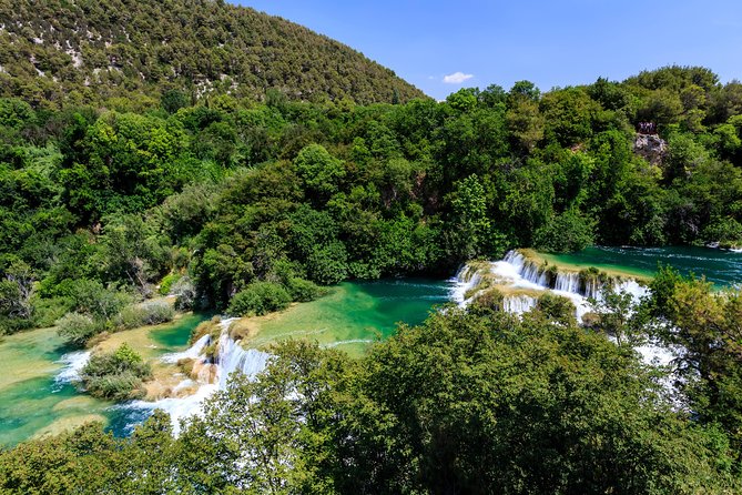 Krka National Park & Zipline Šibenik - Čikola Canyon - The boat to Skradinski buk and the park walk