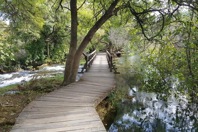 Krka National Park & Zipline Šibenik - Čikola Canyon - Visovac island viewpoint at 2:15