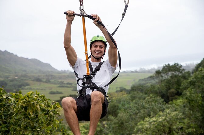 Kualoa Ranch - Zipline Tour - Riding 14 cables through Ka’a’awa Valley