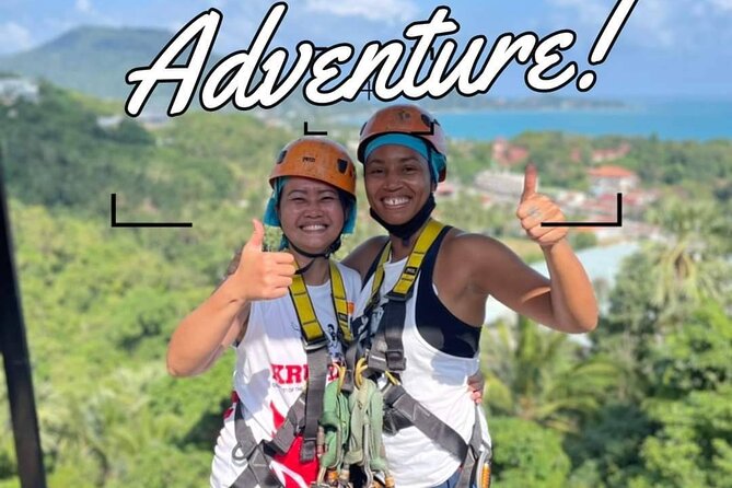Lamai Viewpoint Zip lining with Cable Car and Panoramic View - Food, drinks, and time at the restaurant
