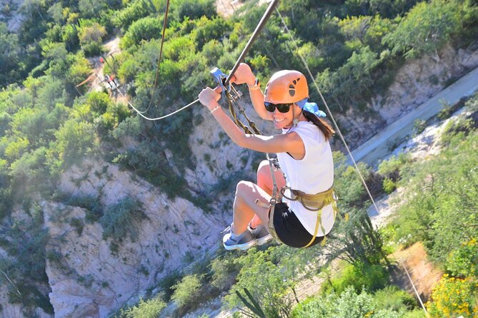 Los Cabos Costa Azul Zipline Eco-Adventure - Lockers, gear, and the first practice runs