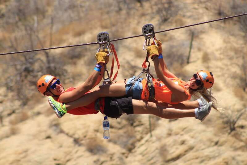 Los Cabos: Monster Zip Line at Wild Canyon - The Seven Main Runs and the Monster Finish