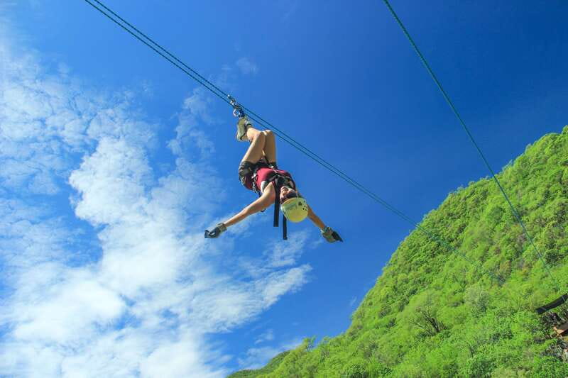 Los Cabos: Zip Lines and UTVs with Mexican Lunch and Drinks - The 500-meter final zip line