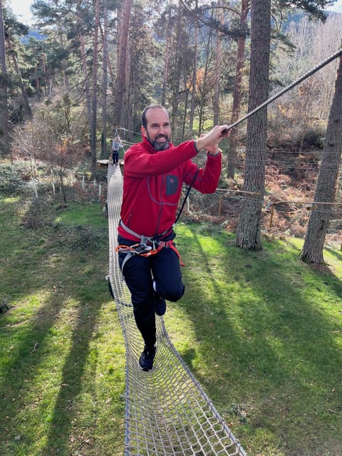 Madrid: Zip line circuits high in the trees - Leaving Madrid for San Rafael’s forest