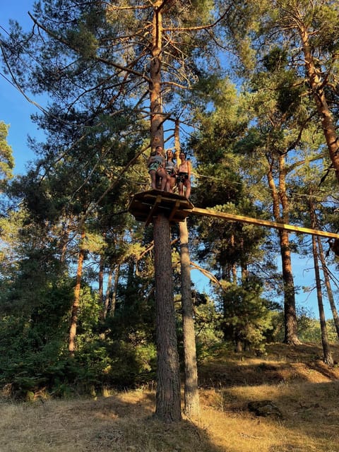 Madrid: Zip line circuits high in the trees - Is the $27 price good value?