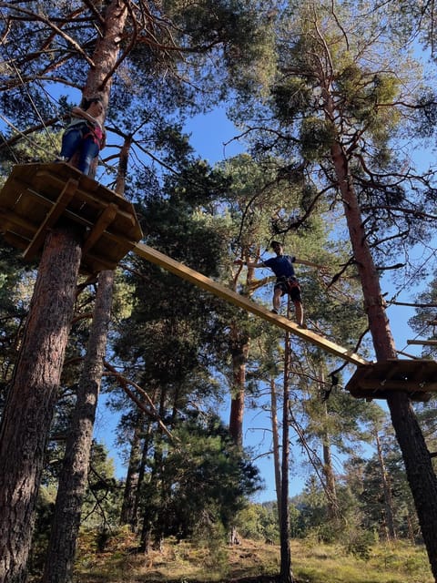 Madrid: Zip line circuits high in the trees - Who should book this activity?