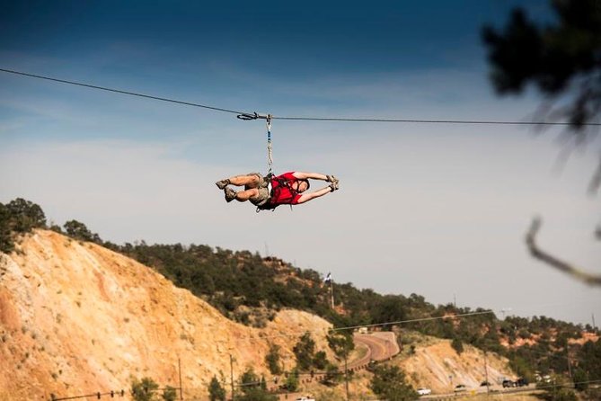 Manitou Springs Colo-Rad Zipline Tour - Five lines with different speeds and views