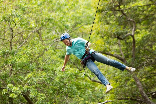 Mega Combo Zip Line Tour and Volcano Hot Spring - Seven zip lines above Guanacaste