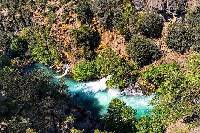 Mix Tour: Canyoning, Rafting, Zipline, From Alanya-Side-Antalya - Rafting through the canyon