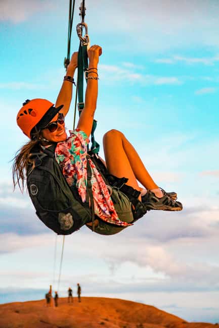 Moab: Zip Line Adventure - What the guide support means for first-timers