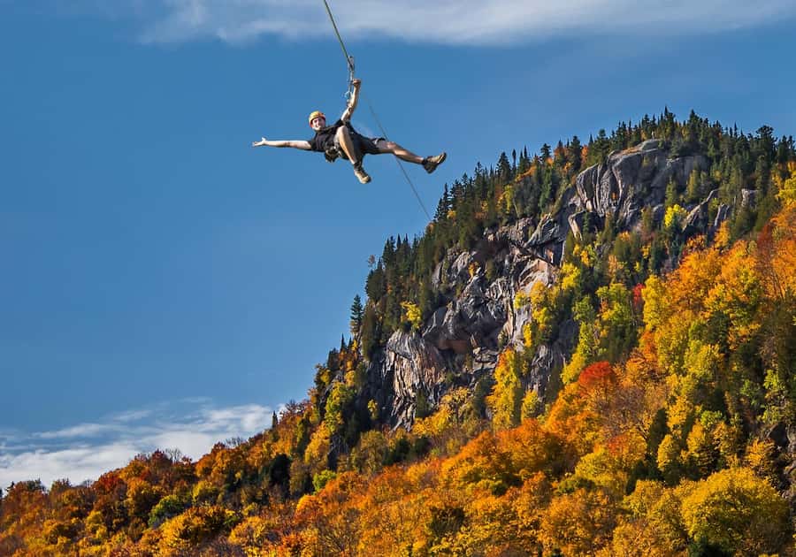 Mont-Catherine: Ziplines & Hike - Key points at a glance