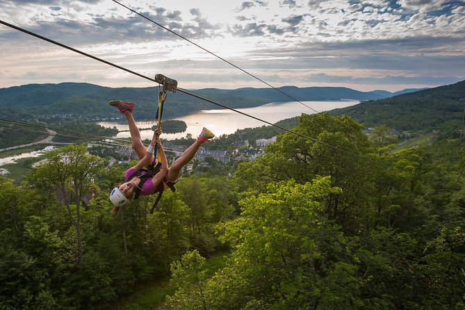 Mont Tremblant Guided Zipline Tour - What happens between the lines