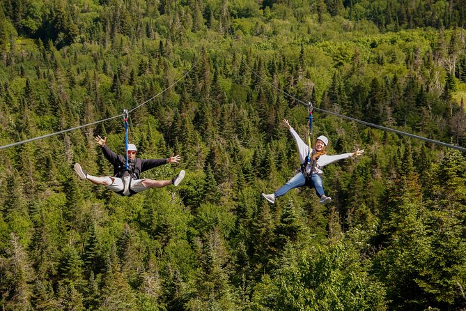 Mont Tremblant Guided Zipline Tour - Views depend heavily on the weather
