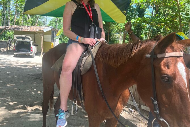 Montego Bay Adventure Day: ATV, Zip-lining & Horseback Riding Fun - ATV riding on rough Jamaican trails