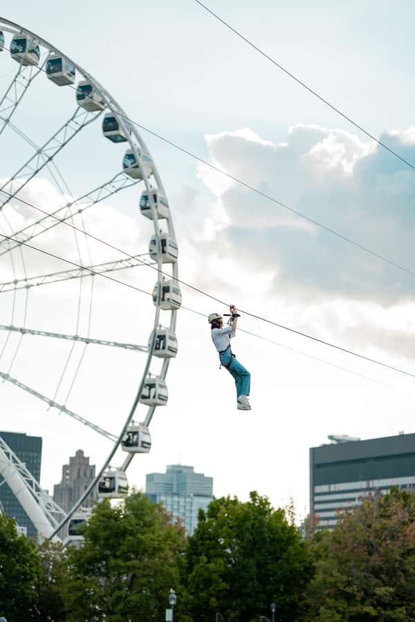 Montreal Old Port: Urban Zipline Ticket - My verdict: book it for the view, not the duration