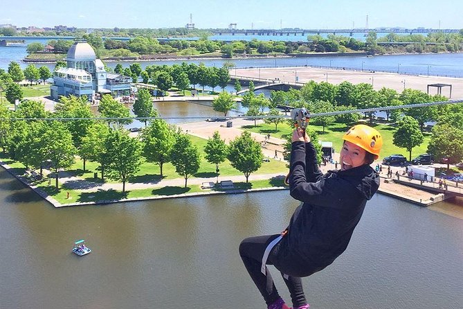 Montreal Zipline Adventure - Starting at Hangar 16 in Montreal’s Old Port