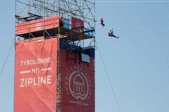 Montreal Zipline Adventure - Two cables, one shared rush
