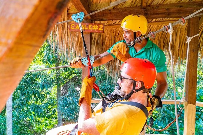 Mountain Zipline Half Day Adventure from Punta Cana - Fruit, water, and the question of food