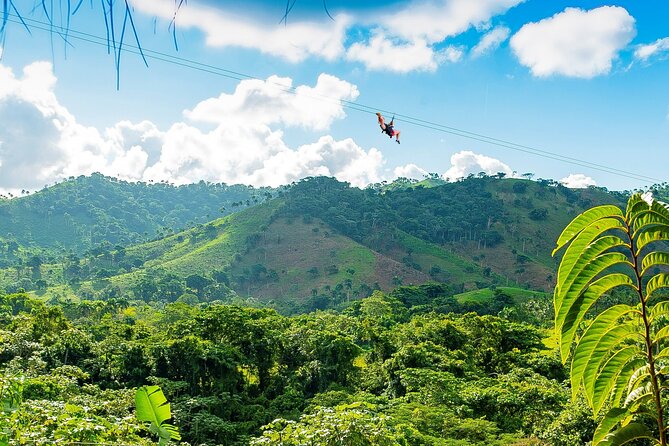 Mountain Zipline Half Day Adventure from Punta Cana - Getting ready at the eco-zipline base