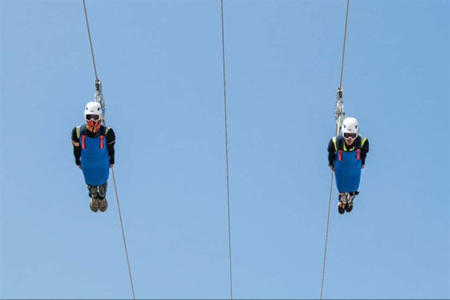 Musandam Zipline - Arriving in Central Musandam