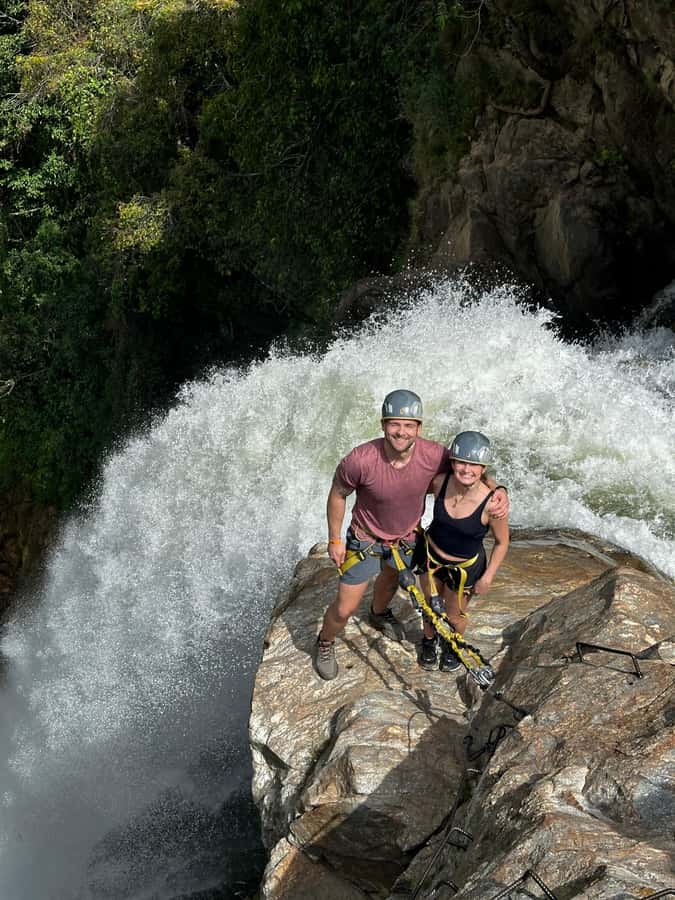 Natural Reserve: Highest Zipline, Climbing & Waterfalls - Hiking toward the 100-meter Buey River waterfall