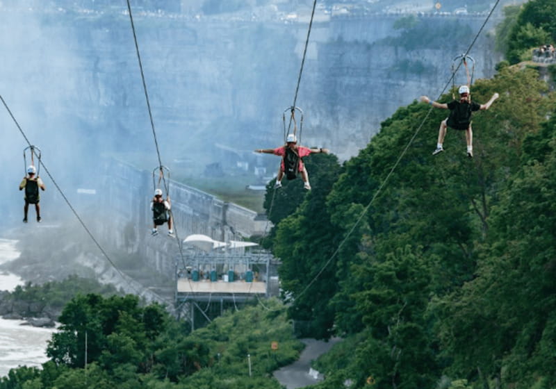 Niagara Falls, Canada: Early Bird Zip Line to The Falls - Is the $60 price fair?