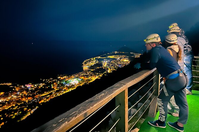 Night Zipline Experience in Dubrovnik - Safety training before the real ride