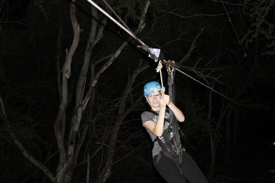 Oahu: Night Zipline Adventure (3 Lines) - Sunset from the Adventure Tower