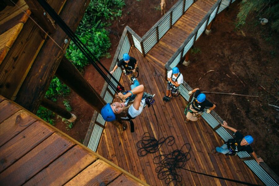 Oahu: North Shore Zip Line Adventure with ATV and Farm Tour - Guides who keep the course calm and fun