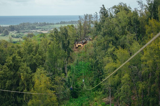 Oahu's North Shore: 8-Line Zipline Adventure - Eight lines, with the biggest views saved for later