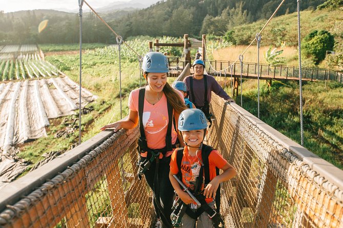 Oahu's North Shore: 8-Line Zipline Adventure - The ATV ride to the mountain