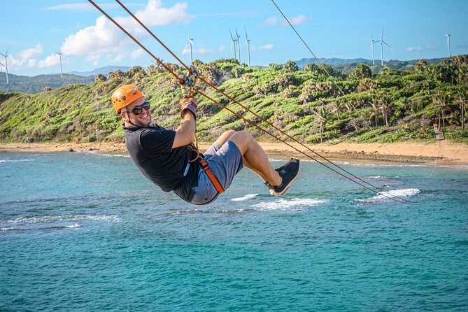 Ocean Zipline Adventure in Puerto Plata at Coconut Cove Beach - What $75.21 buys you