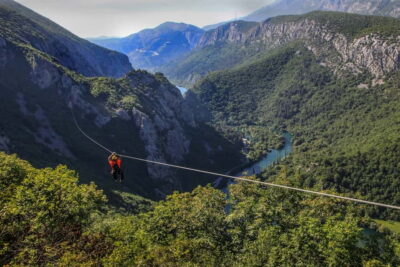 3-Hour Cetina Canyon Zipline Experience