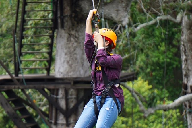 One Day Guided Tour: Kayaking, Zipline & Tubing In The Cave from Vang Vieng - Forest Ziplining and the Afternoon Finish