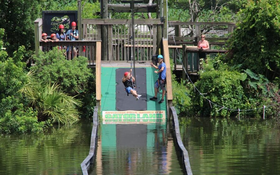 Orlando: Gatorland Zipline Adventure w/ Full-Day Park Access - Five zip lines in the middle of Gatorland